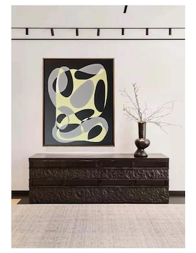 Pintura Verde sin ver técnica acrílico Lune Art Gallery Abstractos