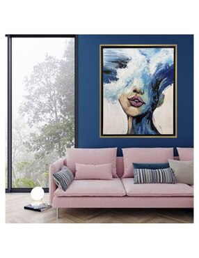 Pintura Lady Ocean técnica acrílico Lune Art Gallery Rostros