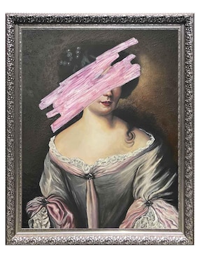 Pintura Maria Mancini en otros tiempos técnica óleo Lune Art Gallery