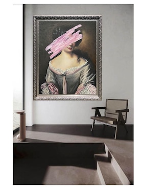 Pintura Maria Mancini en otros tiempos técnica óleo Lune Art Gallery