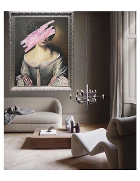 Pintura Maria Mancini en otros tiempos técnica óleo Lune Art Gallery