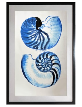 Pintura Caracoles técnica acrílico Lune Art Gallery