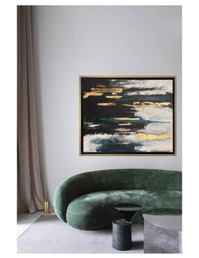 Pintura Green Gold técnica acrílico Lune Art Gallery