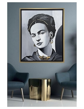 Pintura Frida Kahlo técnica acrílico Lune Art Gallery Frida