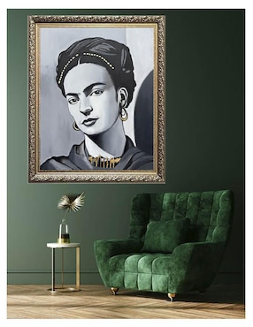 Pintura Frida Kahlo técnica acrílico Lune Art Gallery Frida