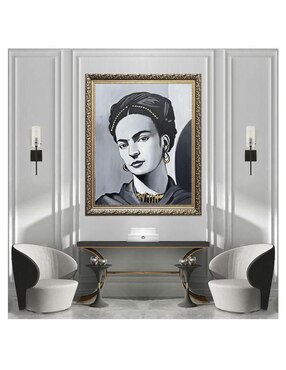 Pintura Frida Kahlo técnica acrílico Lune Art Gallery Frida