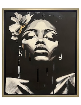 Pintura Abena técnica acrílico Lune Art Gallery