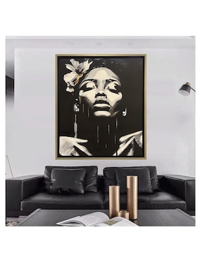 Pintura Abena técnica acrílico Lune Art Gallery