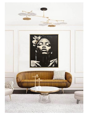 Pintura Abena técnica acrílico Lune Art Gallery