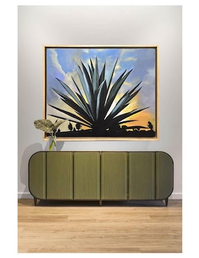 Pintura Jalisco técnica acrílico Lune Art Gallery Agaves