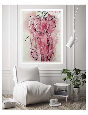 Pintura Kaws técnica acrílico Lune Art Gallery