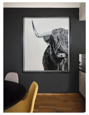 Pintura Buffalo técnica acrílico Lune Art Gallery AnimalArt