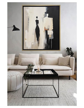 Pintura I'll Be Watching You técnica acrílico Lune Art Gallery Abstractos