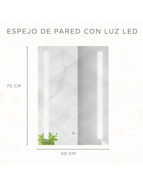 Espejo rectangular Gravita