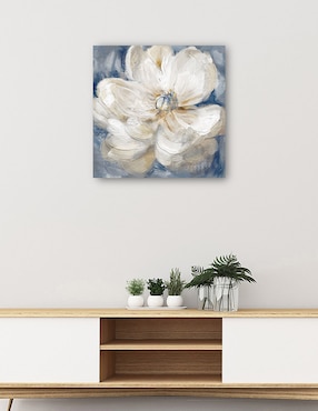 Cuadro decorativo Peonía perfecta técnica mixta Cuadros Jr Floral