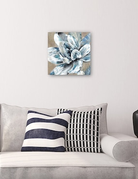 Cuadro decorativo Primavera de plata II técnica mixta Cuadros Jr Floral