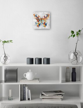 Cuadro decorativo Flores de mariposa I técnica mixta Cuadros Jr Primavera