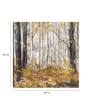 Cuadro decorativo Silencio técnica mixta Cuadros Jr Otoño