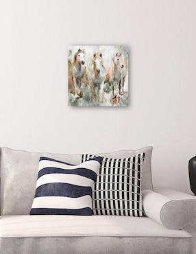 Cuadro decorativo Trifecta técnica mixta Cuadros Jr Animales Domésticos