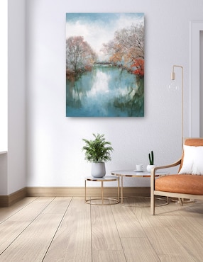 Cuadro decorativo Soñador técnica mixta Cuadros Jr Lagos