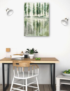 Cuadro decorativo Señales De Luz Primaveral técnica mixta Cuadros Jr Lagos