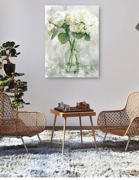 Cuadro decorativo Sencillez técnica mixta Cuadros Jr Floreros