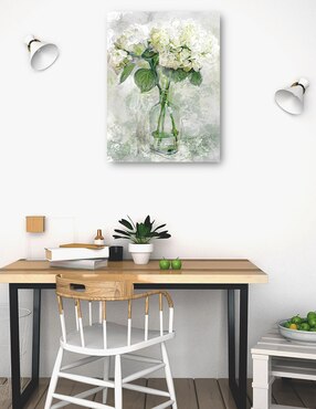 Cuadro decorativo Sencillez técnica mixta Cuadros Jr Floreros