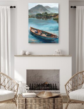 Cuadro decorativo Silencio Matutino técnica mixta Cuadros Jr Lagos