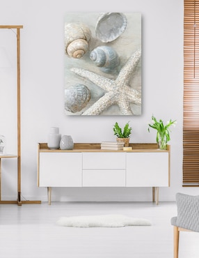 Cuadro decorativo Tesoros técnica mixta Cuadros Jr Animales Marinos