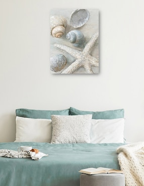 Cuadro decorativo Tesoros técnica mixta Cuadros Jr Animales Marinos