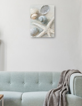 Cuadro decorativo Tesoros técnica mixta Cuadros Jr Animales Marinos