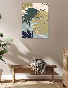 Cuadro decorativo Sueños De La Isla I técnica mixta Cuadros Jr Floral