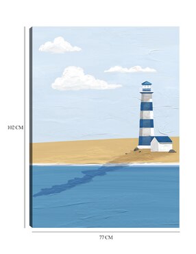 Cuadro decorativo Serie De Verano I técnica mixta Cuadros Jr Faros