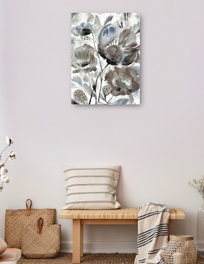 Cuadro decorativo Tonos De Cobre II Azul técnica mixta Cuadros Jr Floración