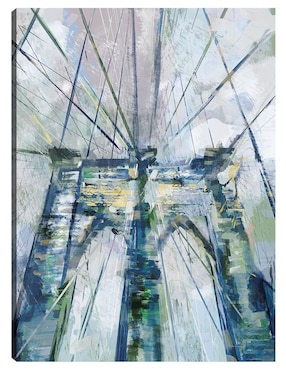 Cuadro decorativo Paisaje De Puentes técnica mixta Cuadros Jr Puentes