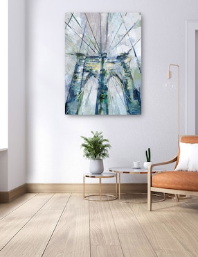 Cuadro decorativo Paisaje De Puentes técnica mixta Cuadros Jr Puentes