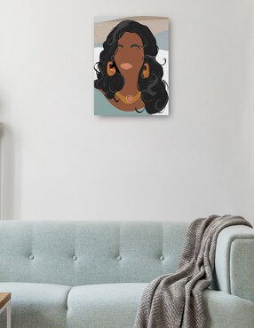 Cuadro decorativo Phoebe técnica mixta Cuadros Jr Gente
