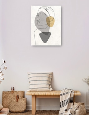 Cuadro decorativo técnica mixta Cuadros Jr Gente