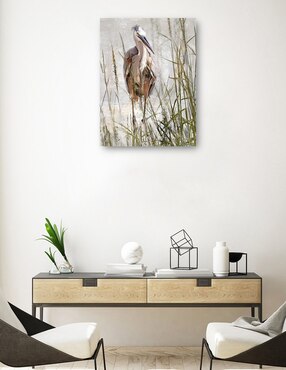 Cuadro decorativo técnica mixta Cuadros Jr Aves Silvestres