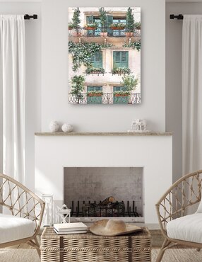 Cuadro decorativo Persianas I técnica mixta Cuadros Jr Lugares