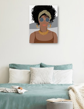 Cuadro decorativo Paz técnica mixta Cuadros Jr Gente