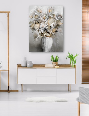 Cuadro decorativo Preciosos Susurros II técnica mixta Cuadros Jr Floreros