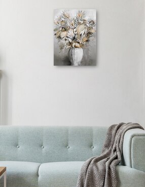 Cuadro decorativo Preciosos Susurros II técnica mixta Cuadros Jr Floreros