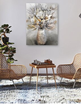 Cuadro decorativo Preciosos Susurros III técnica mixta Cuadros Jr Floreros