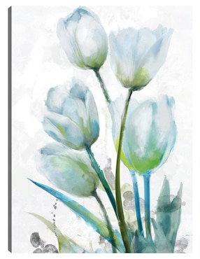 Cuadro decorativo Recolección De Tulipanes I técnica mixta Cuadros Jr Floración