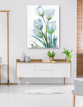Cuadro decorativo Recolección De Tulipanes I técnica mixta Cuadros Jr Floración