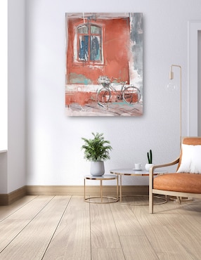 Cuadro decorativo Mia Corsa técnica mixta Cuadros Jr Lugares