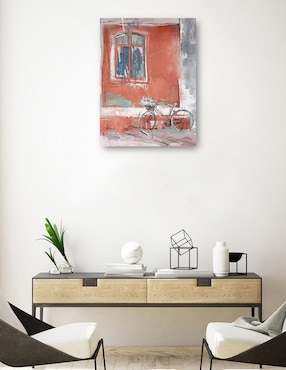 Cuadro decorativo Mia Corsa técnica mixta Cuadros Jr Lugares