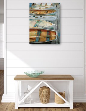 Cuadro decorativo Muelle técnica mixta Cuadros Jr Muelles
