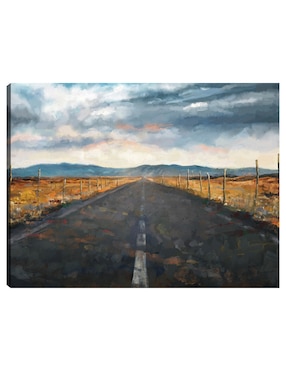 Cuadro decorativo VIaje técnica mixta Cuadros Jr Caminos